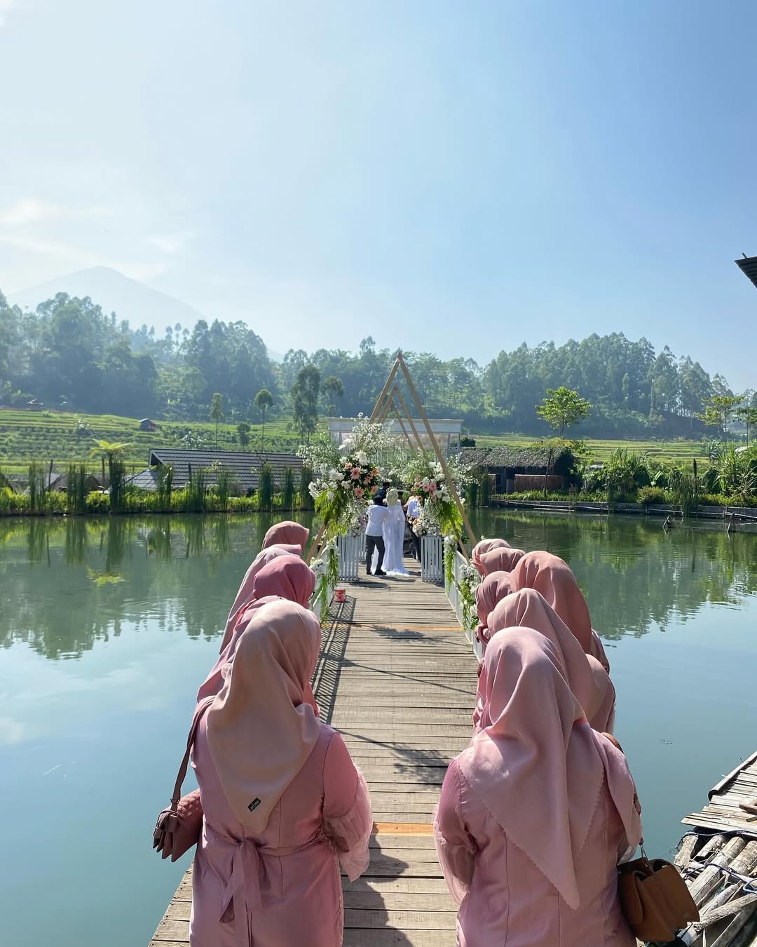 Outdoor Wedding — Annisa & Adam